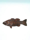 Rusted Metal Smallmouth Bass