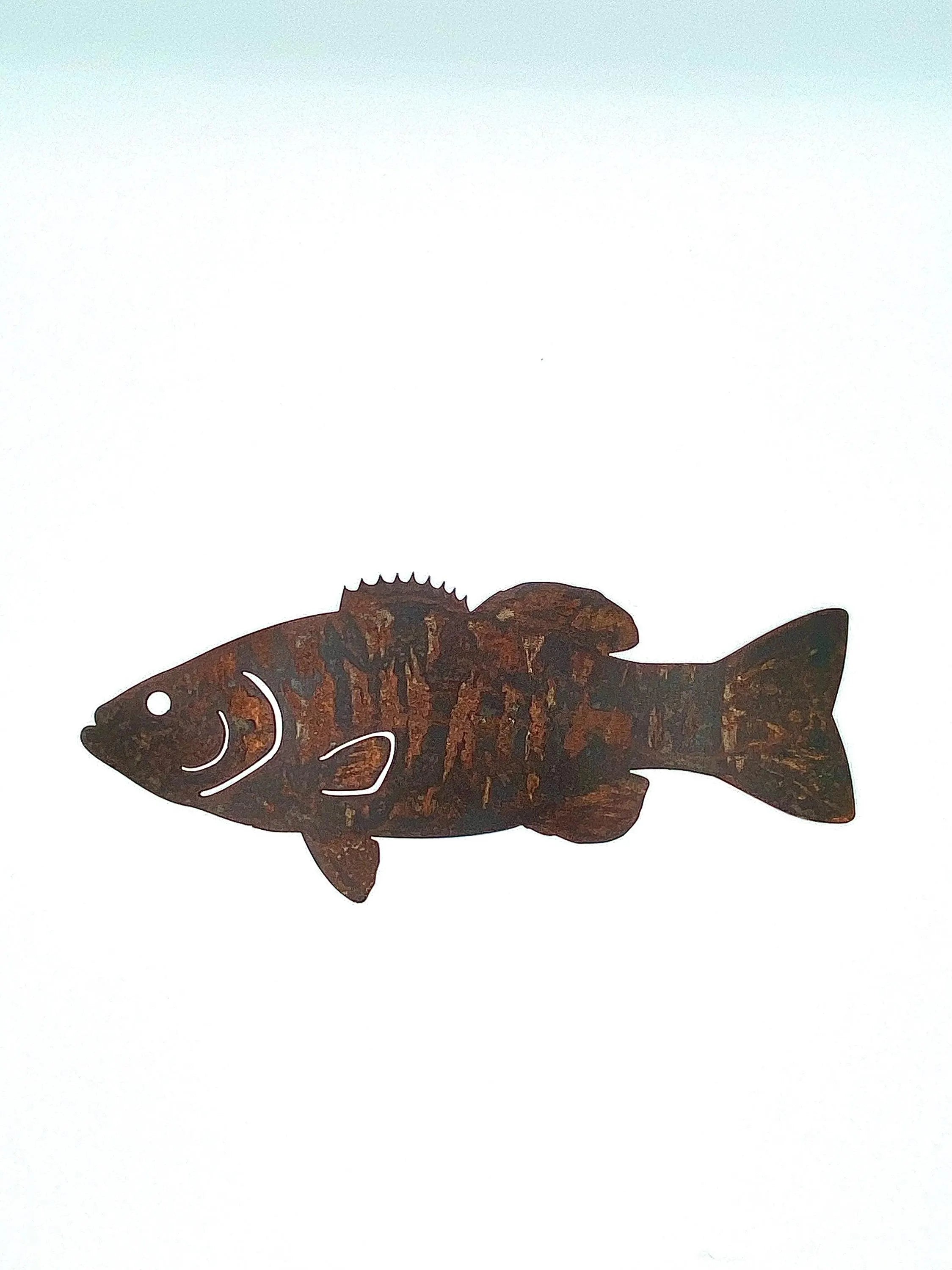 Rusted Metal Smallmouth Bass