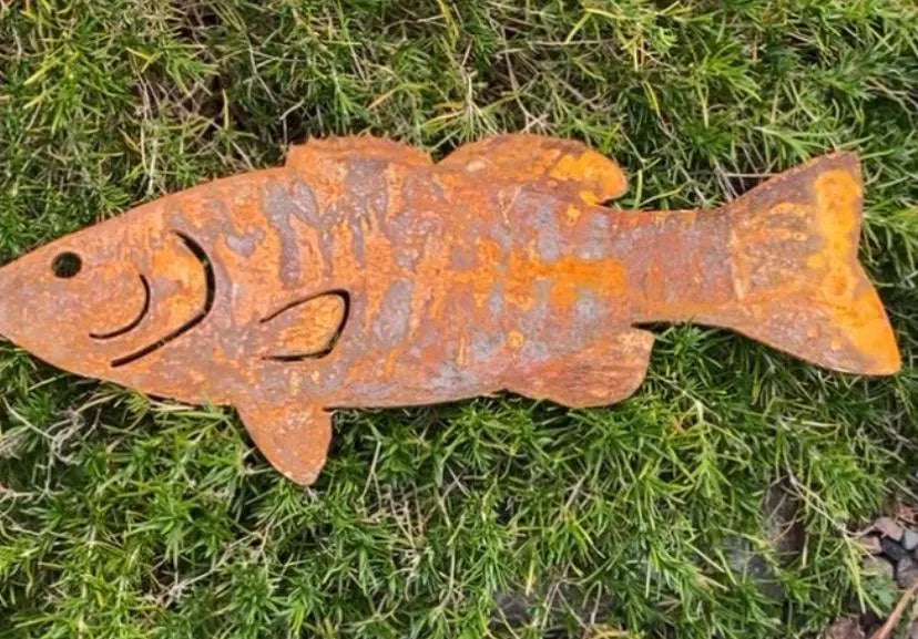 Rusted Metal Smallmouth Bass