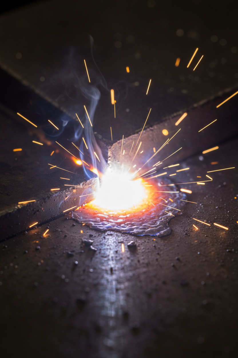 Weld Puddle Close-Up